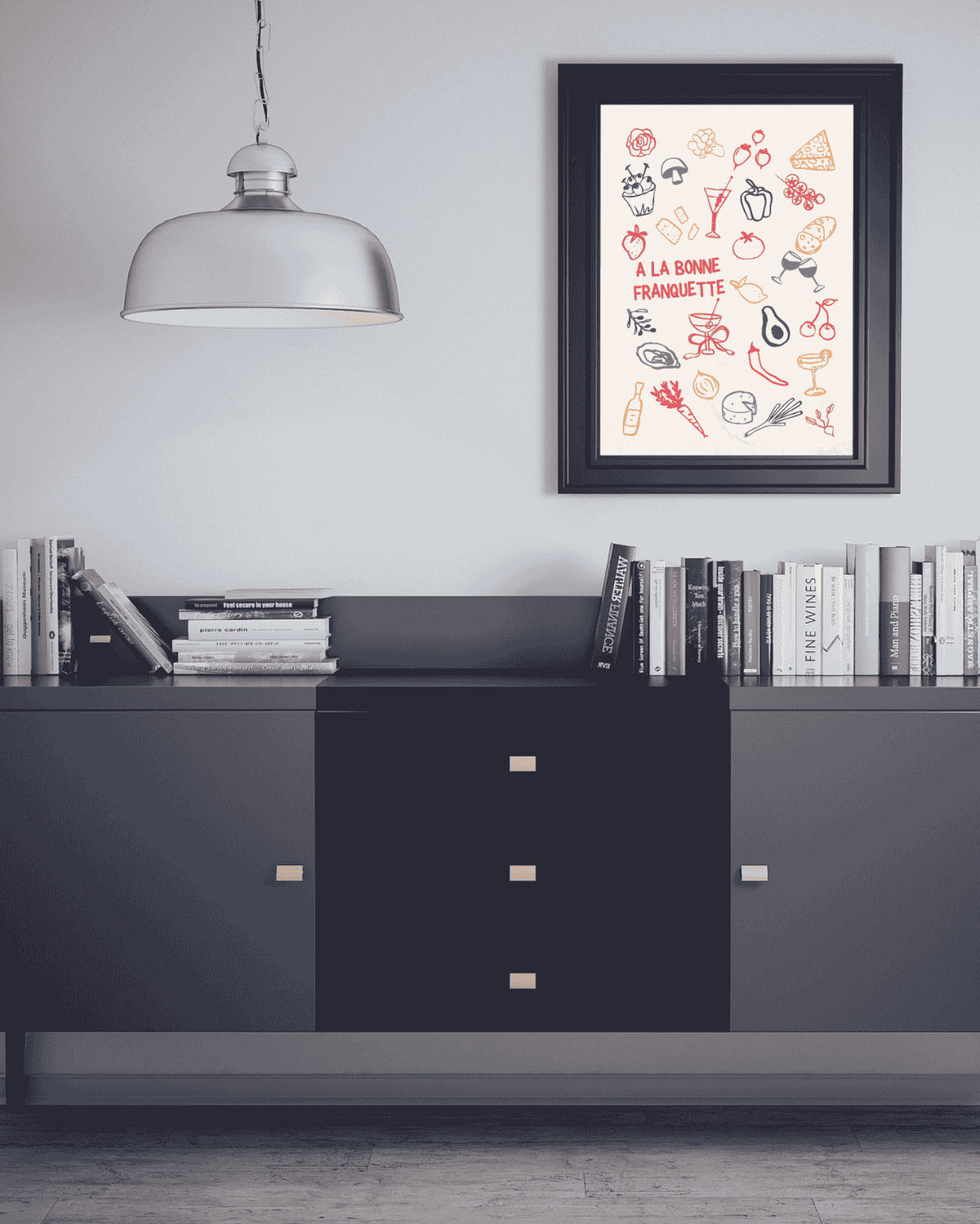 AFFICHE A LA BONNE FRANQUETTE