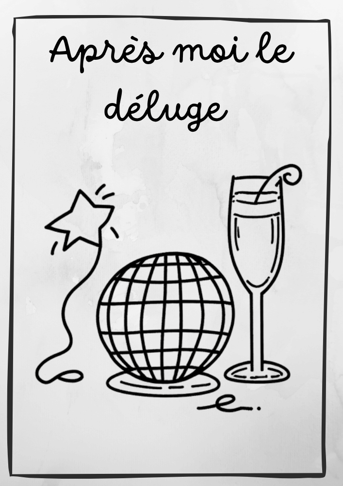 AFFICHE APRES MOI LE DELUGE