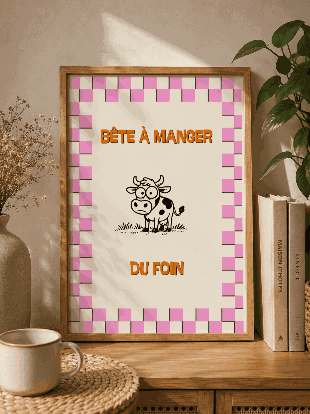 AFFICHE BETE A MANGER DU FOIN