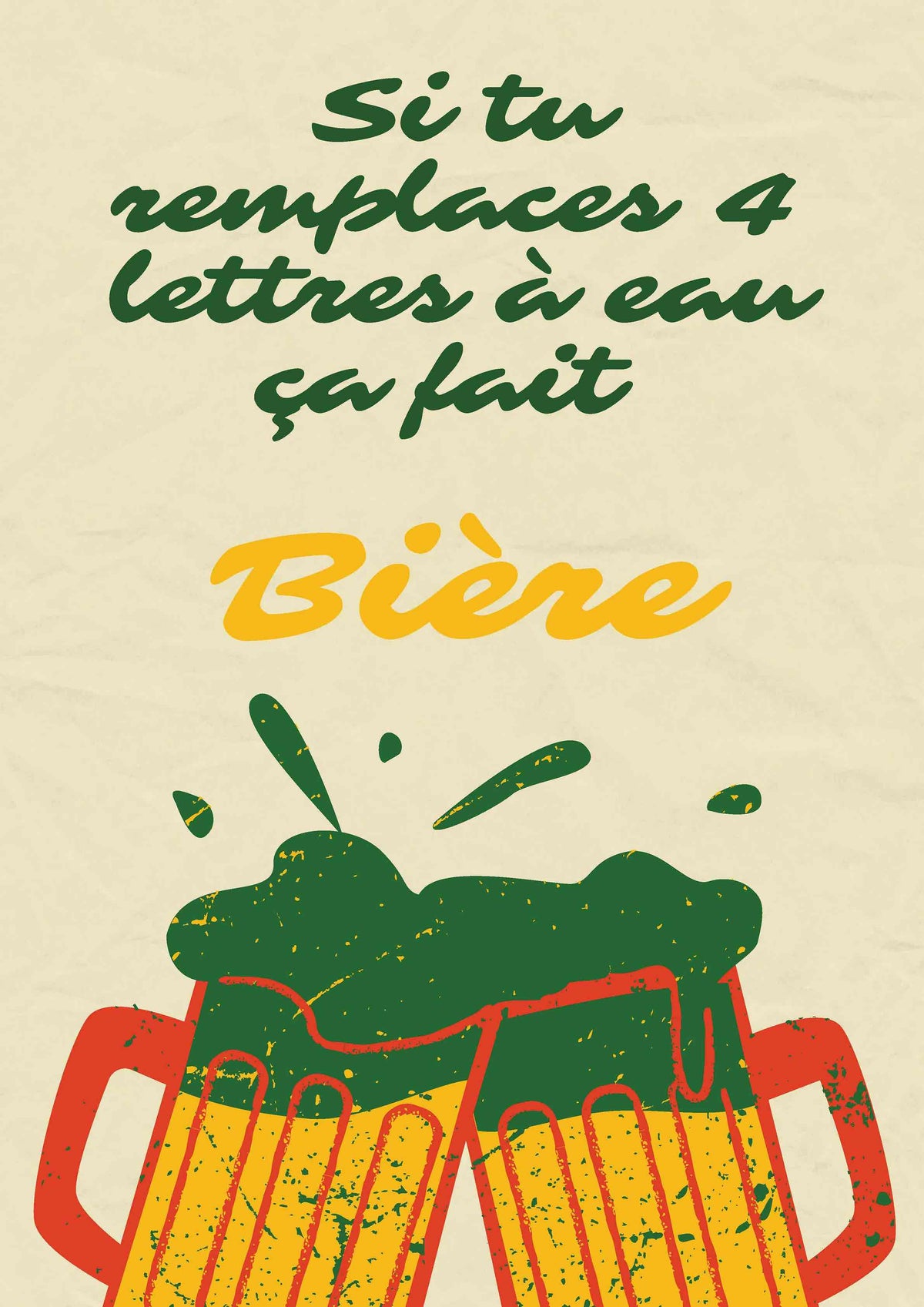 AFFICHE BIERE 2