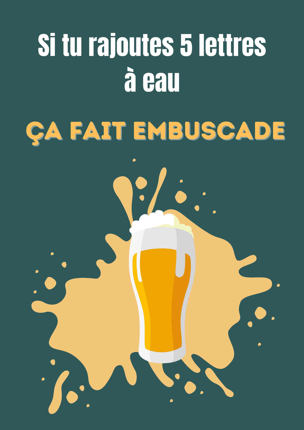 AFFICHE EMBUSCADE 1
