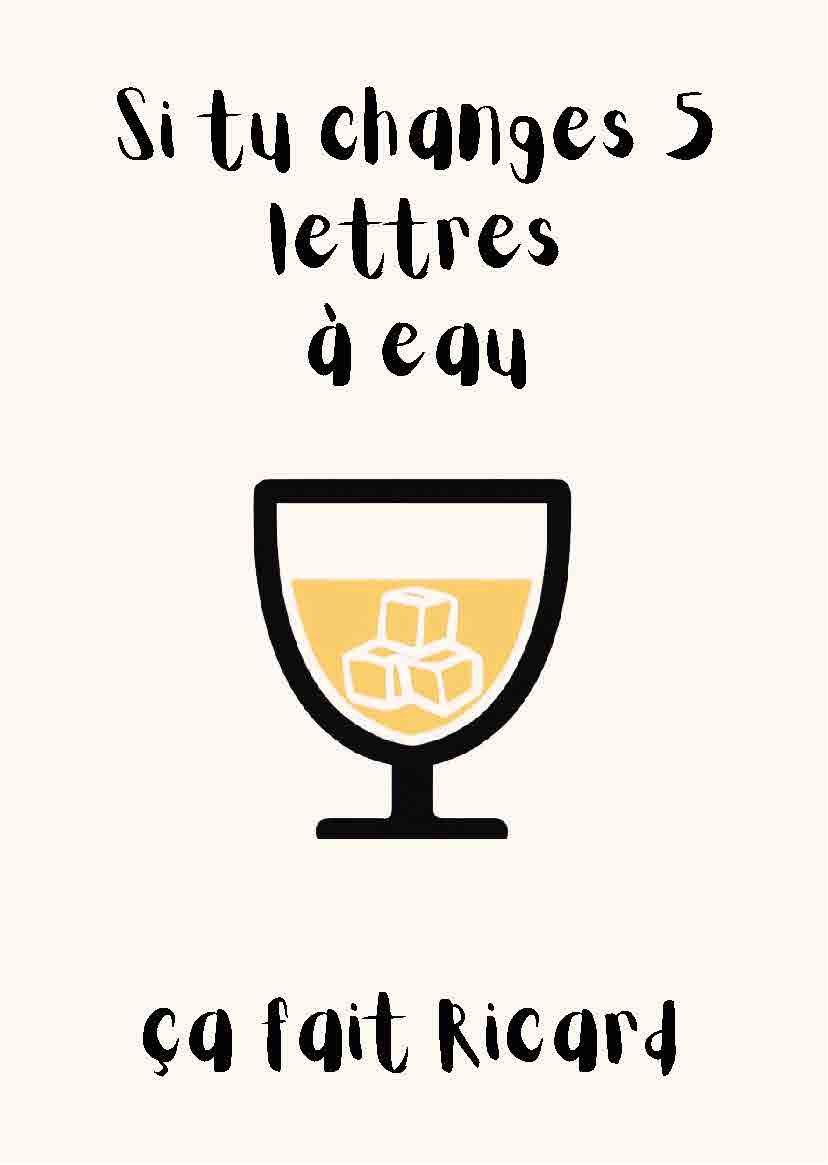 AFFICHE  RICARD !