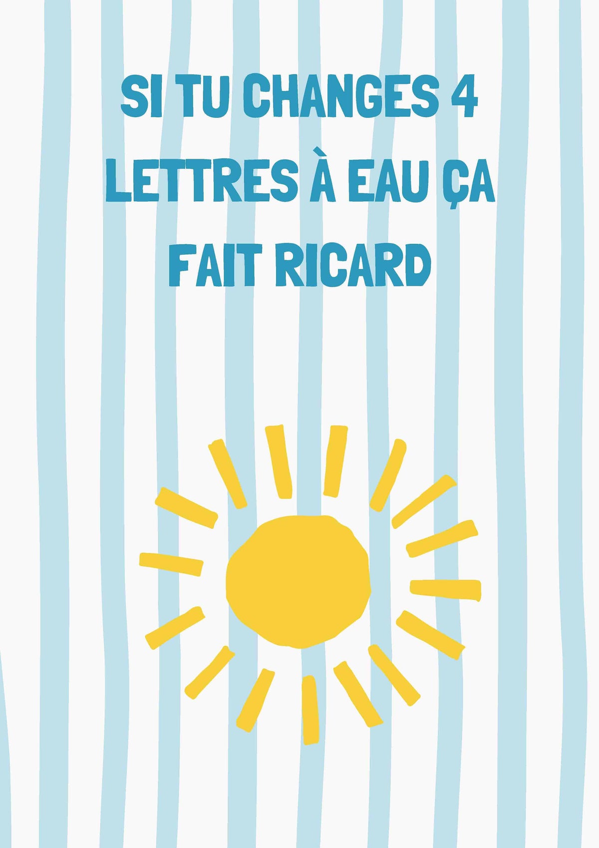 AFFICHE RICARD