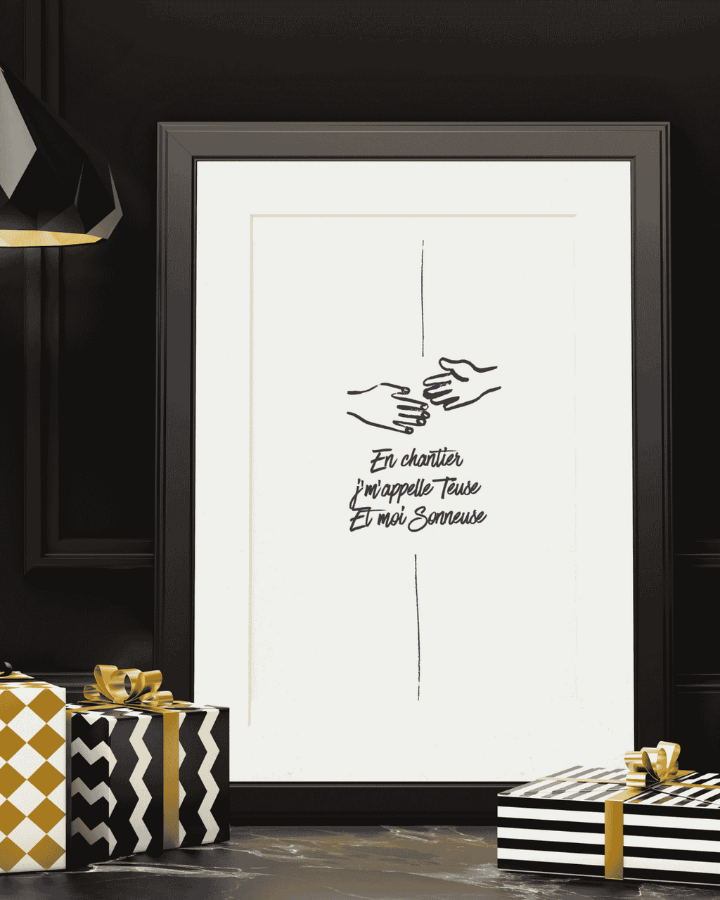 AFFICHE EN CHANTIER