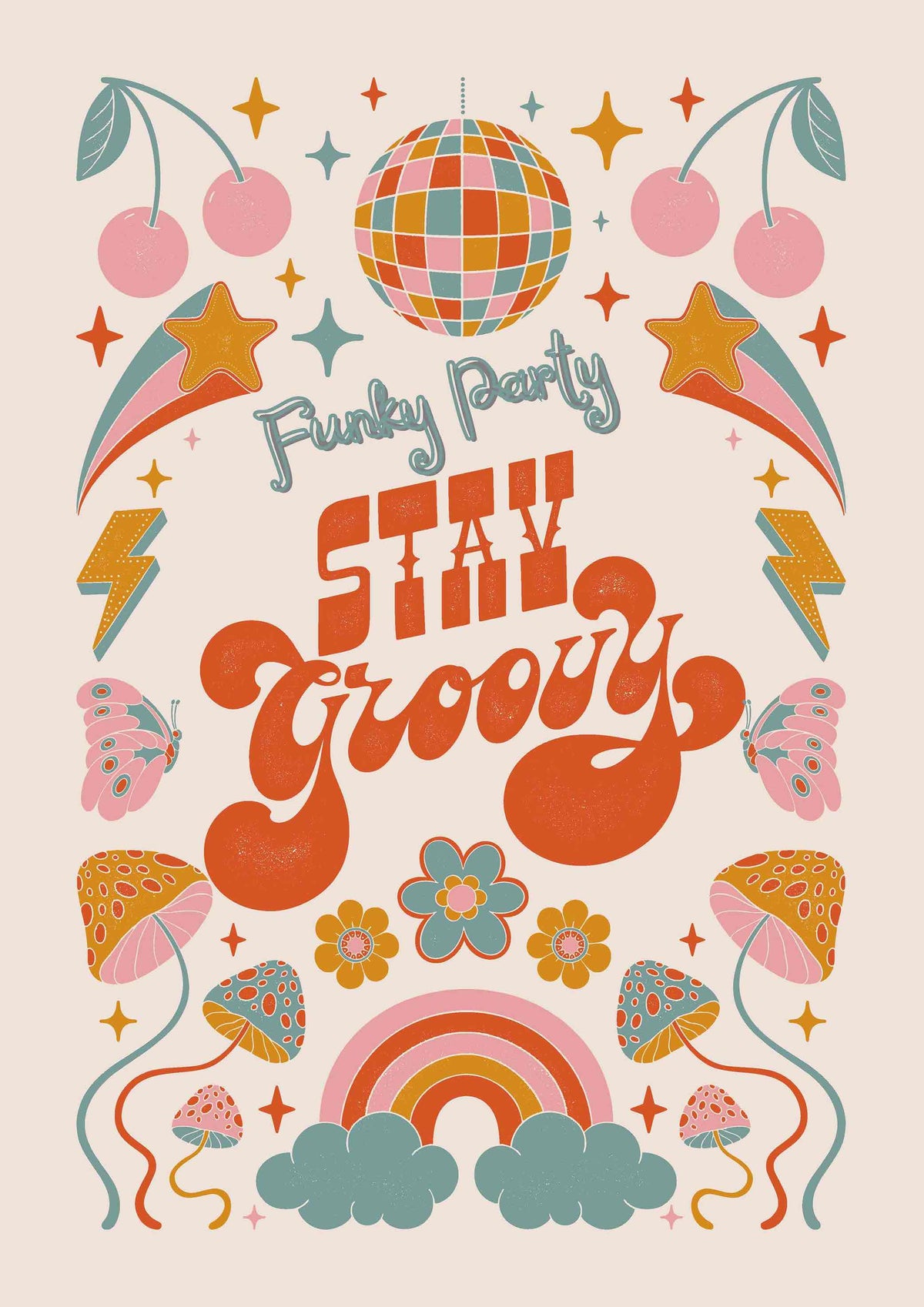 AFFICHE FUNKY PARTY 2