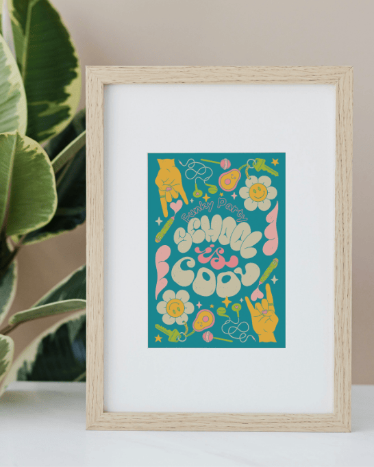 AFFICHE FUNKY PARTY 3