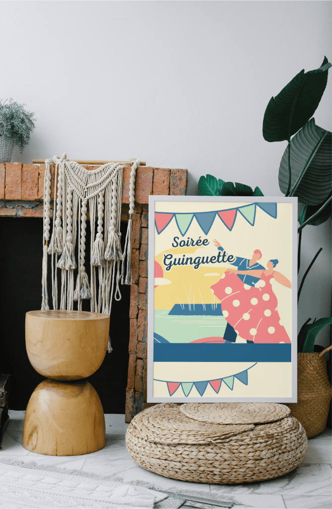 AFFICHE SOIREE GUINGUETTE 1