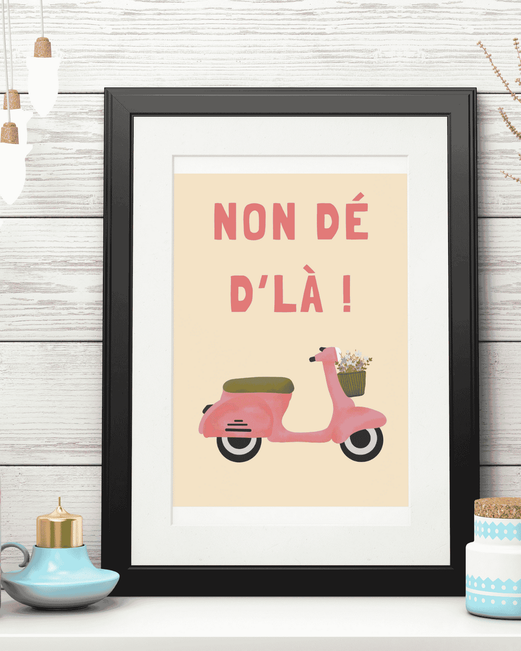 AFFICHE NON DÉ D'LA !