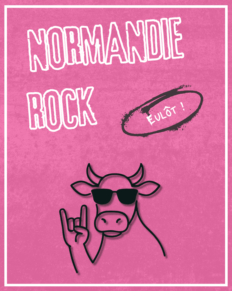 AFFICHE "NORMANDIE ROCK"