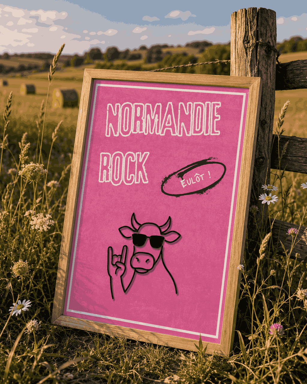 AFFICHE "NORMANDIE ROCK"