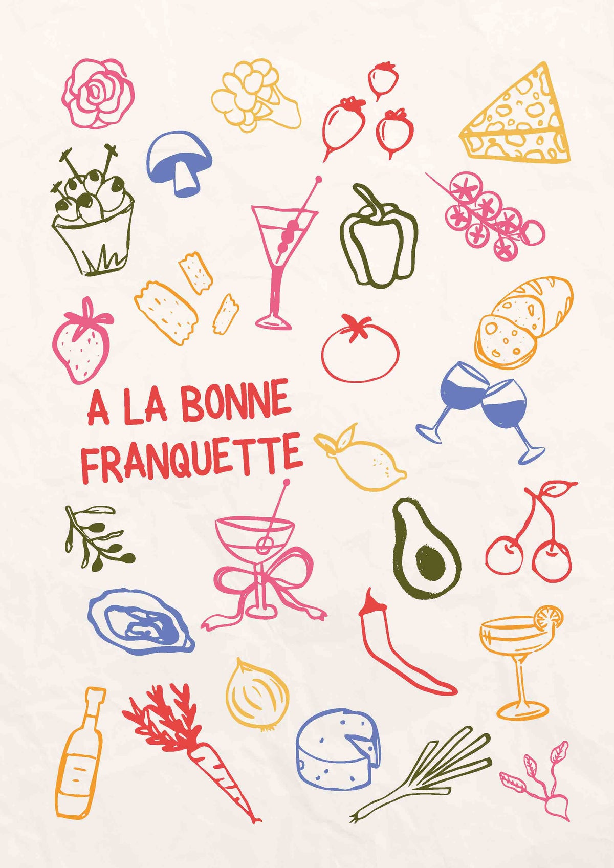 Visuel Affiche A la Bonne Franquette