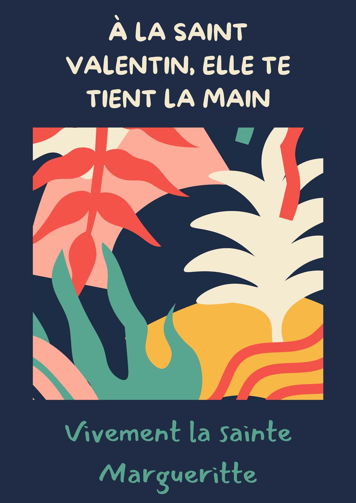 Visuel Affiche A la St Valentin