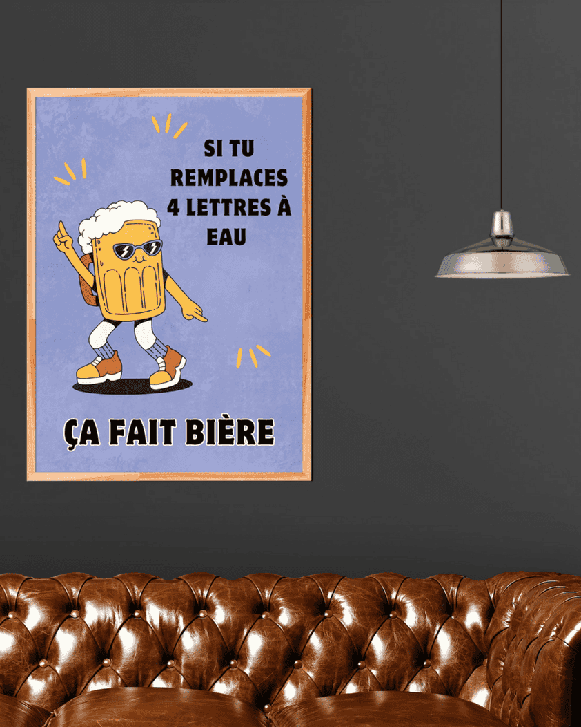 AFFICHE BIERE 1