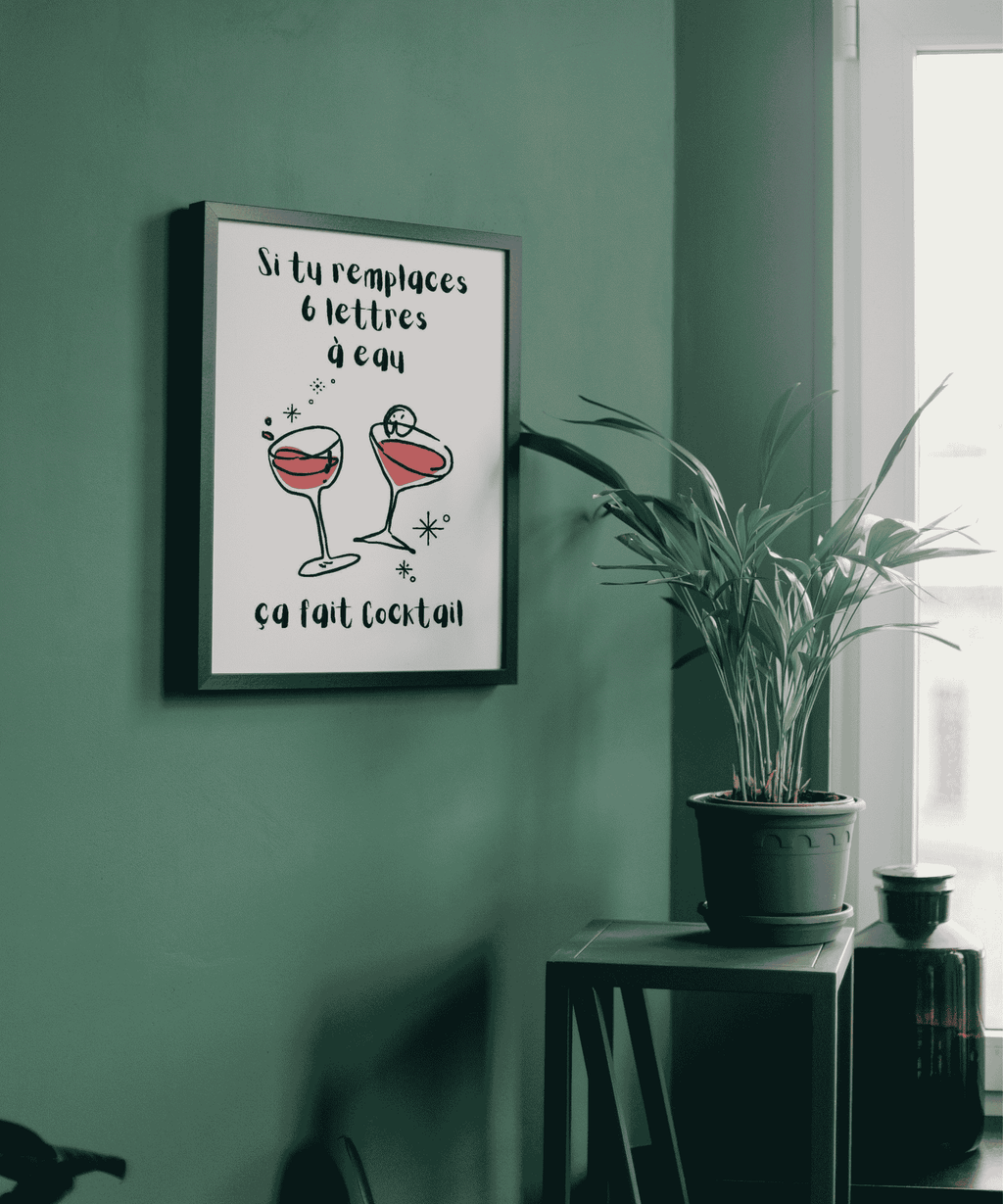 AFFICHE COCKTAIL !