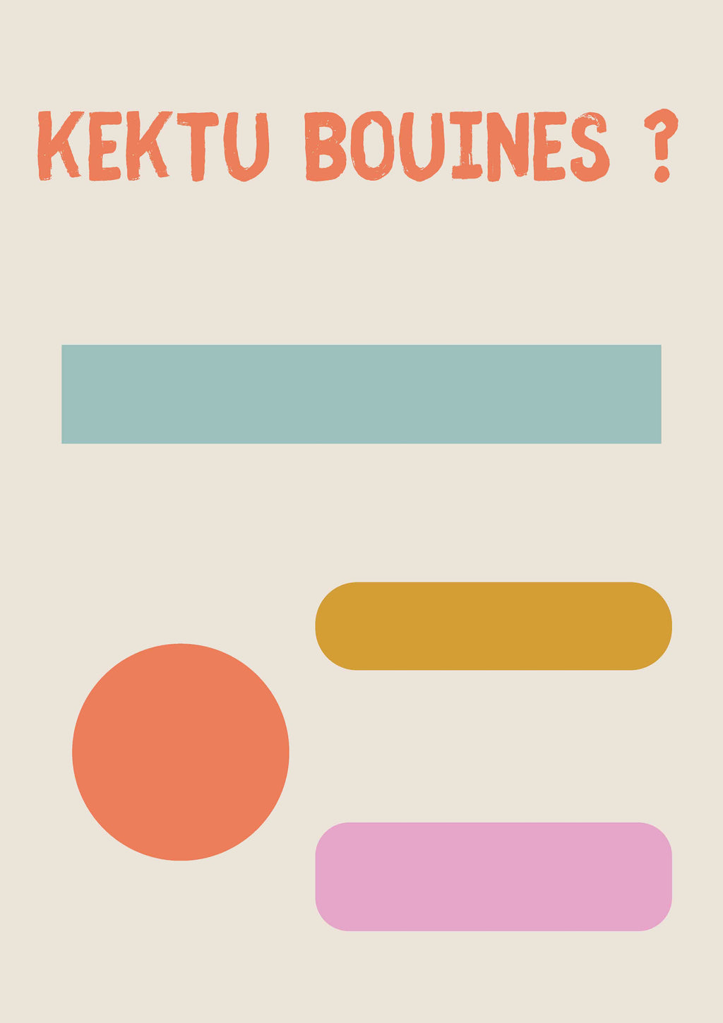 Visuel Affiche Kektu Bouines
