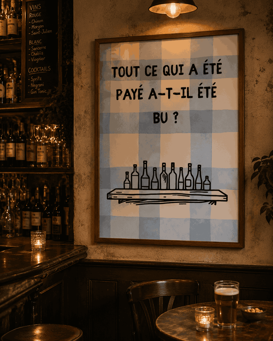 AFFICHE TOUT CE QUI A ETE PAYE A T IL ETE BU?