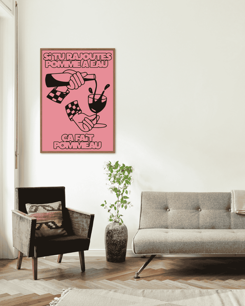 AFFICHE POMMEAU