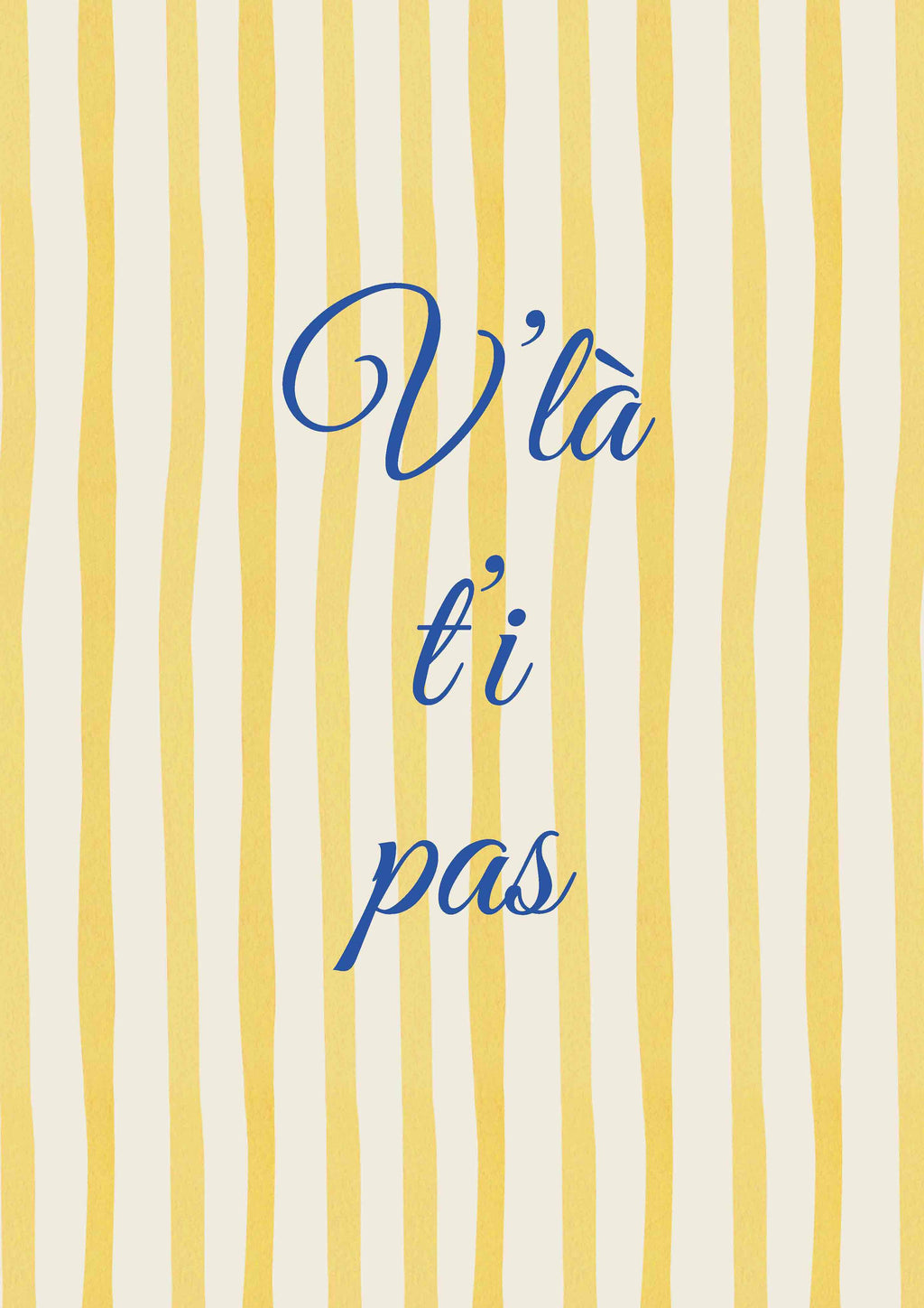 Visuel Affiche V'la t'i Pas