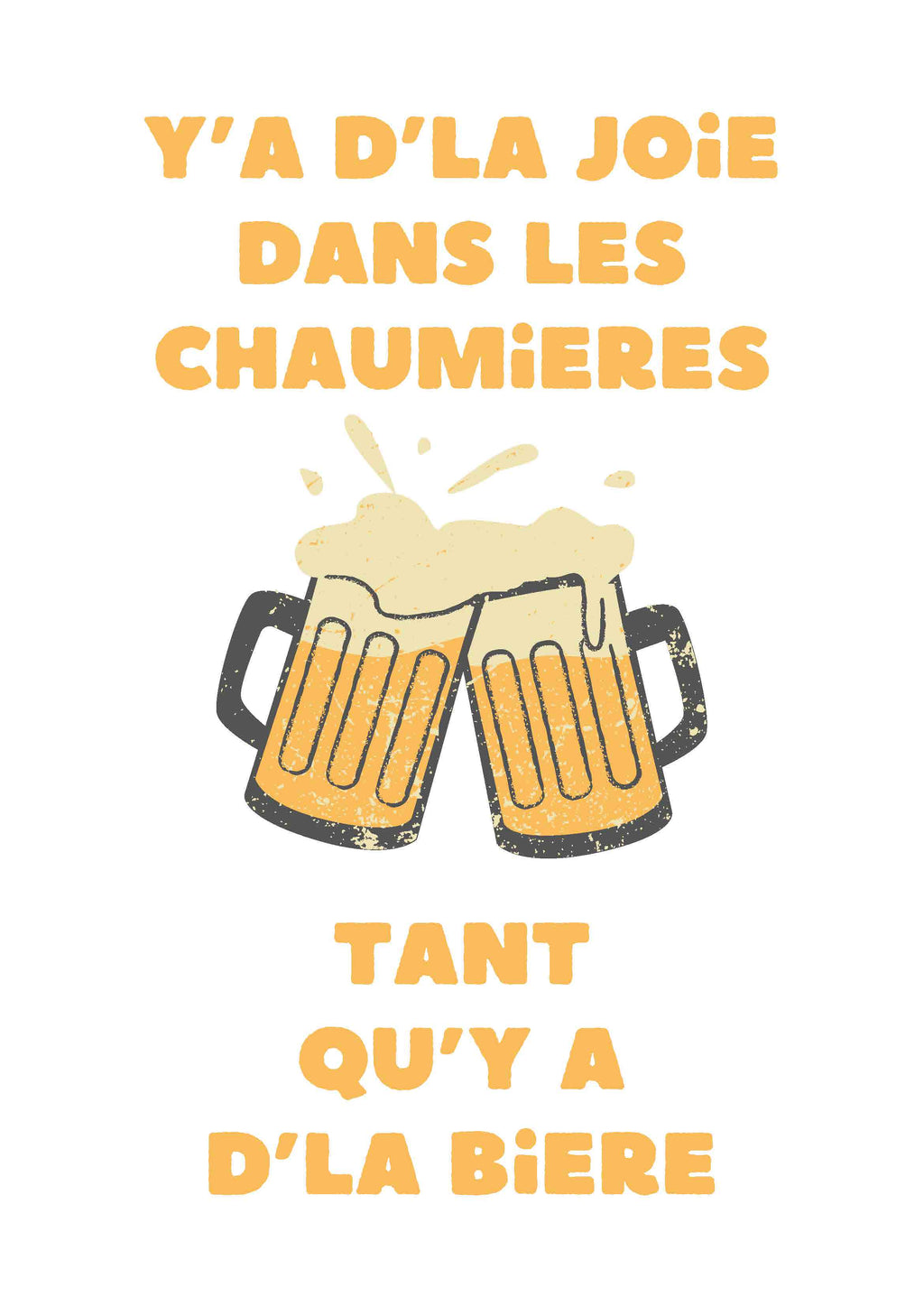 Visuel Affiche Y'a D'la Joie dans les Chaumieres